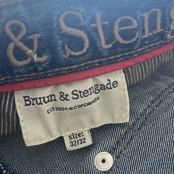 2 for $30 Bruun Stengade Men's Jeans SIze 32 - Picture 2 of 3